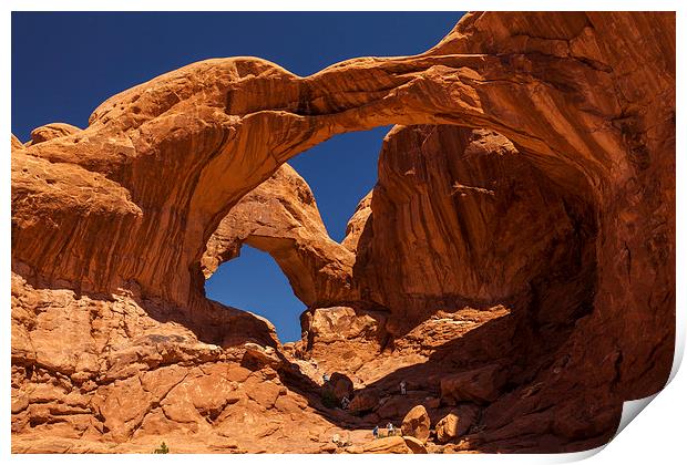 Double Arch Print by Thomas Schaeffer