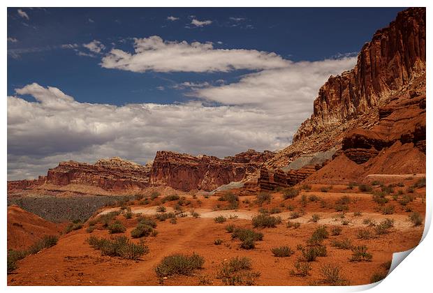 Capitol Reef Nationalpark Print by Thomas Schaeffer