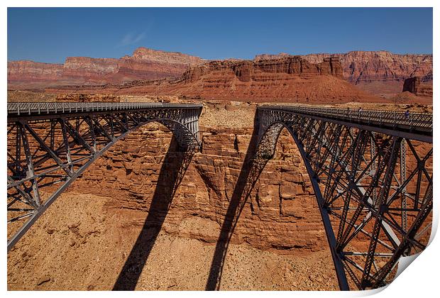 Navajo Bridge Print by Thomas Schaeffer