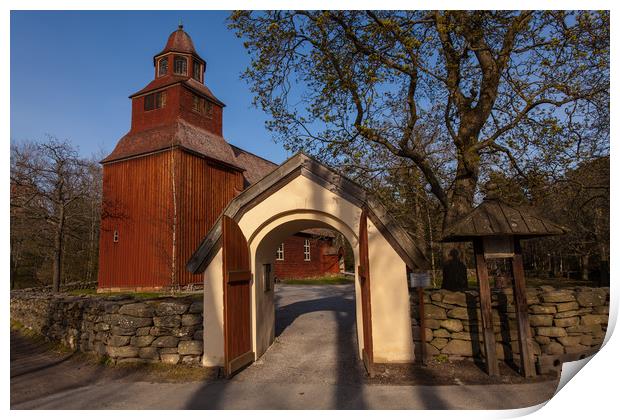 Skansen Print by Thomas Schaeffer