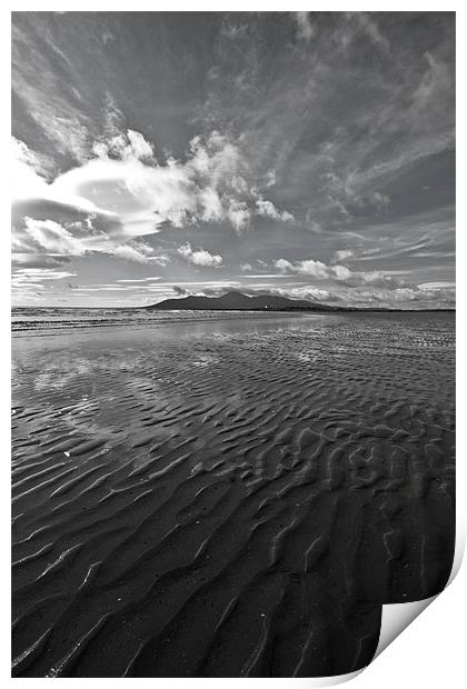 Ripples in the Sand Print by pauline morris
