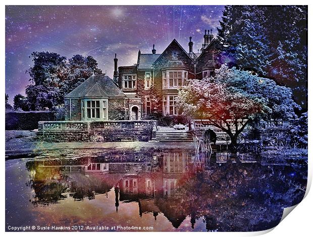 Enchanted at Twilight Print by Susie Hawkins