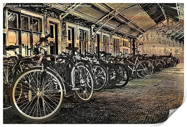  Ticket to Ride Print by Susie Hawkins