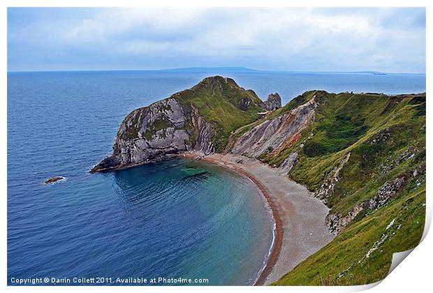 The Dorset Coast Print by Darrin Collett