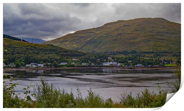 Loch Long Print by Geoff Storey