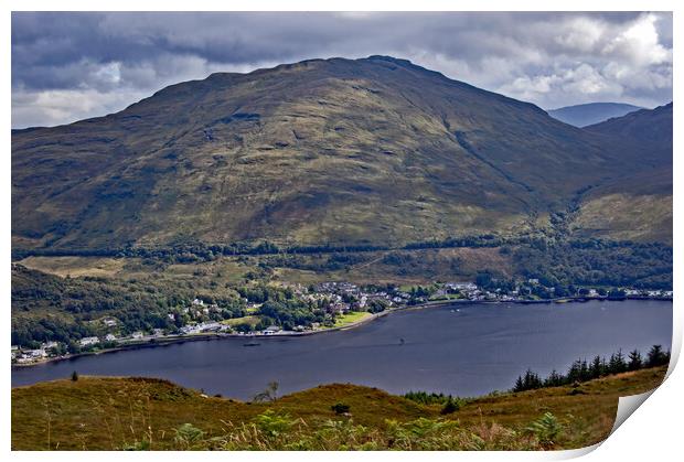 Loch Long (2) Print by Geoff Storey