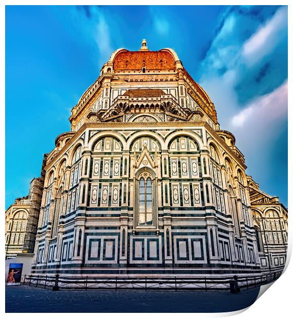 Il Duomo, Florence Print by Joyce Storey