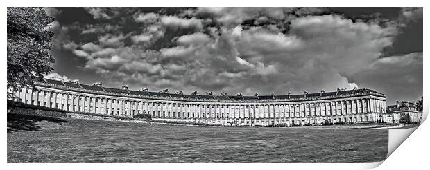 Royal Crescent Bath Print by Joyce Storey