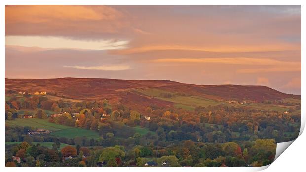 Autumn View Print by Joyce Storey