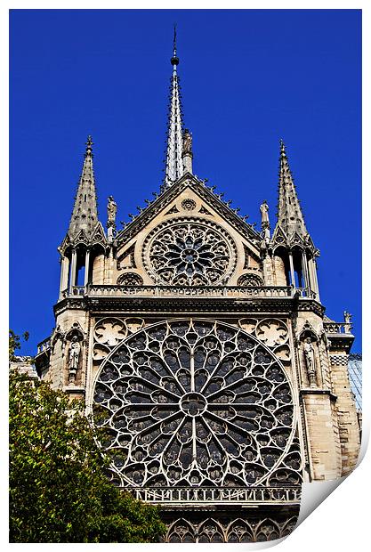 Notre-Dame, Paris Print by Joyce Storey
