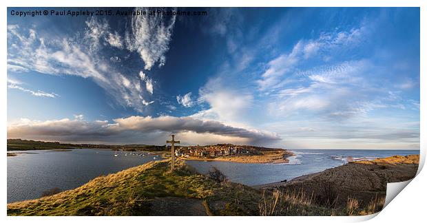  Alnmouth Halo Print by Paul Appleby