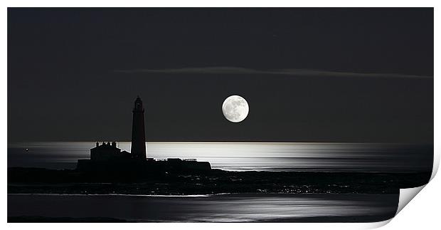 Mooning Mary Print by Paul Appleby