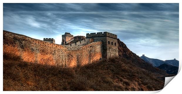Great wall of China Print by Thomas Stroehle