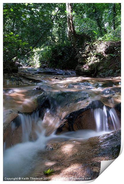 River Flow Print by Keith Thorburn EFIAP/b