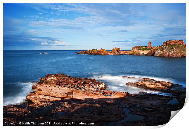 Dunbar Harbour Print by Keith Thorburn EFIAP/b