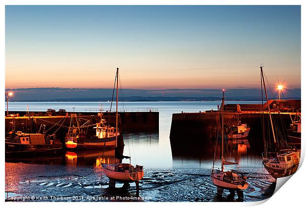 Cockenzie Harbour Print by Keith Thorburn EFIAP/b