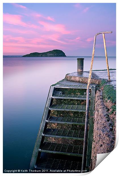 The Harbour Steps Print by Keith Thorburn EFIAP/b