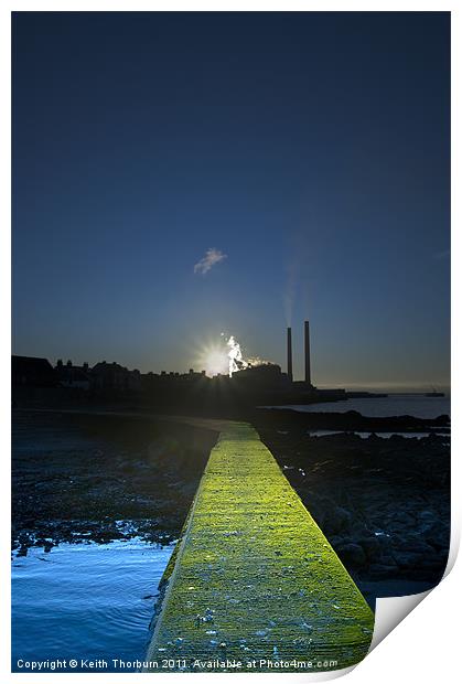 Cockenzie Power Staion Print by Keith Thorburn EFIAP/b