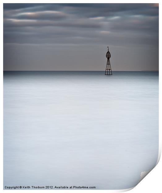 Joppa Calm Sea Print by Keith Thorburn EFIAP/b