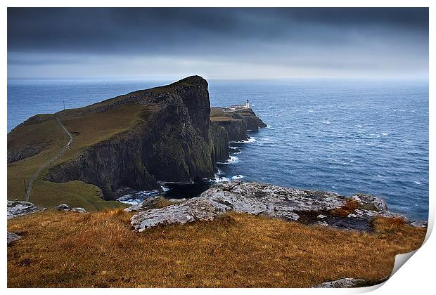 Neist Point Lighthouse Print by Keith Thorburn EFIAP/b
