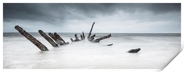 Remains of Shipwreck Print by Keith Thorburn EFIAP/b