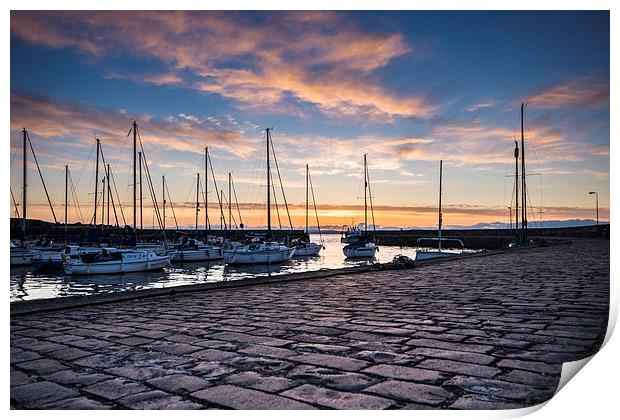 Musselburgh Harbour Print by Keith Thorburn EFIAP/b