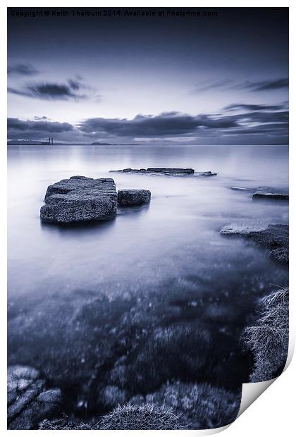 Evening at Seton Sands Print by Keith Thorburn EFIAP/b