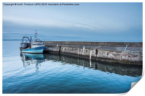 Fisherrow Harbour Print by Keith Thorburn EFIAP/b