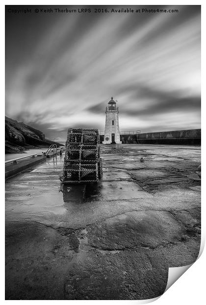 Invershore Lighthouse Print by Keith Thorburn EFIAP/b