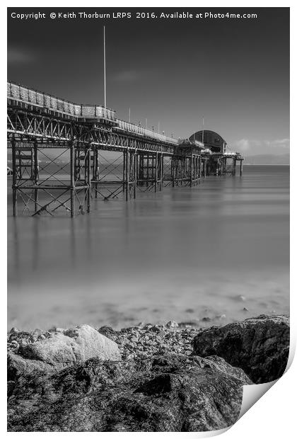 Mumbles Pier Print by Keith Thorburn EFIAP/b