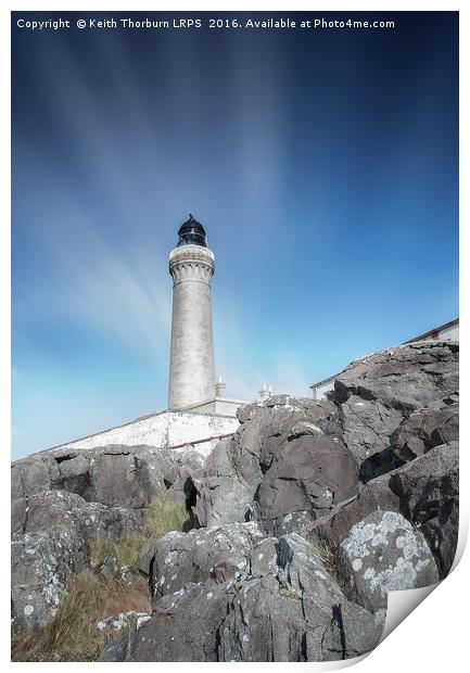 Ardnamurchan Lighthouse Print by Keith Thorburn EFIAP/b