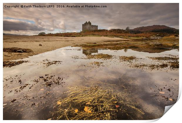 Castle Tioram Print by Keith Thorburn EFIAP/b