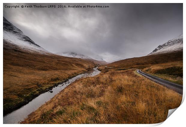 River Etive Print by Keith Thorburn EFIAP/b