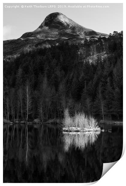 Glencoe Lochan Print by Keith Thorburn EFIAP/b