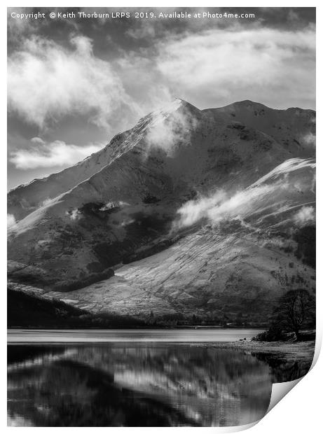 Loch Leven Glencoe Print by Keith Thorburn EFIAP/b