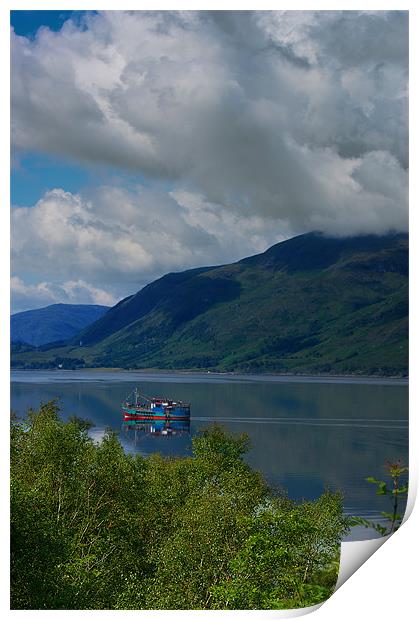 Loch Ness Print by Keith Thorburn EFIAP/b