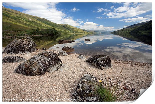 Loch Arkaig Print by John Cameron