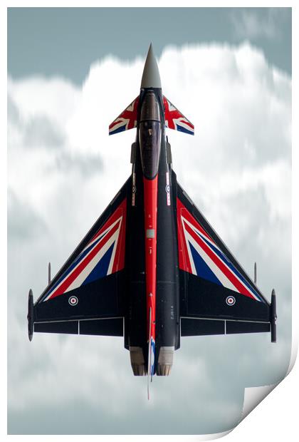 Eurofighter Typhoon - Anarchy1 Print by J Biggadike