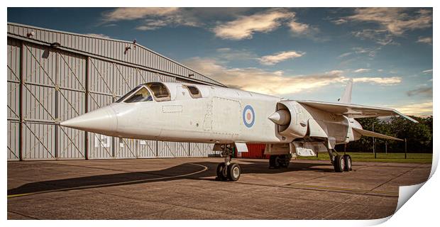 BAC TSR-2 Print by J Biggadike