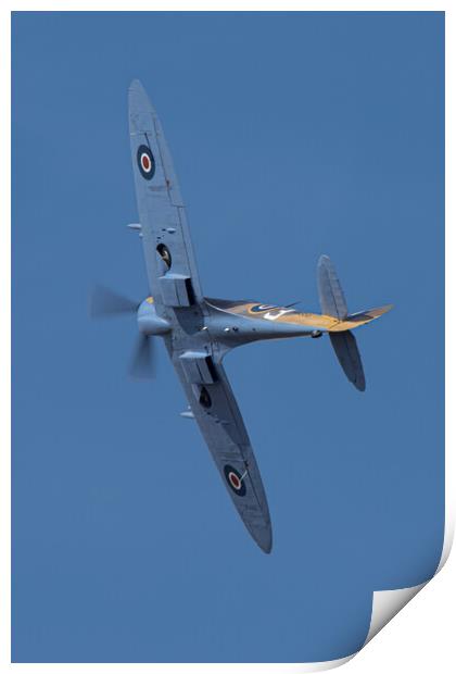 Supermarine Spitfire MK356 Print by J Biggadike