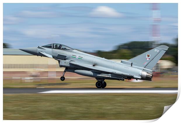 Eurofighter Typhoon FGR4 Print by J Biggadike