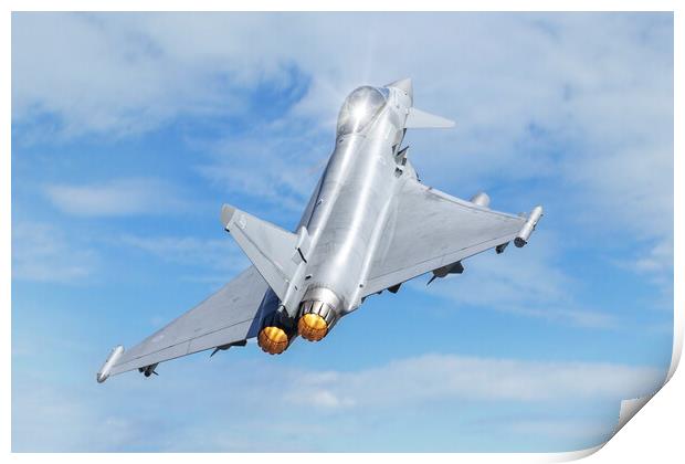 Eurofighter Typhoon Launch Print by J Biggadike