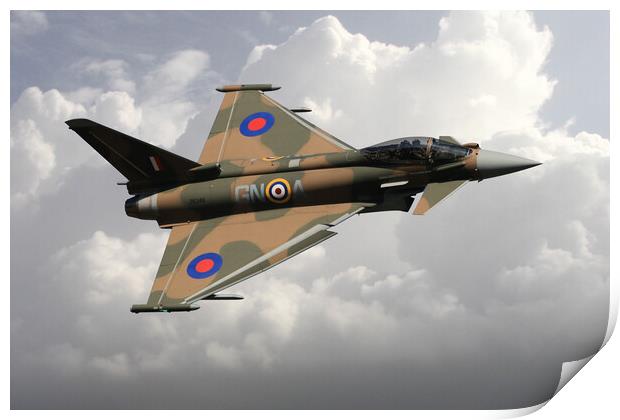 Eurofighter Typhoon - GiNA Print by J Biggadike