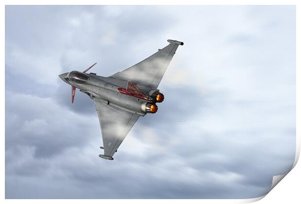 Typhoon ZK353 Print by J Biggadike