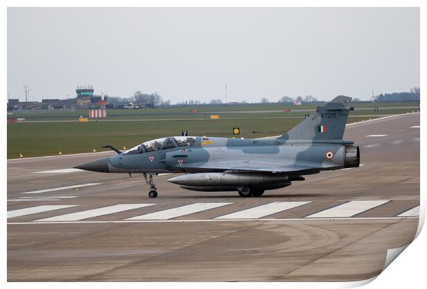 IAF Mirage 2000 Print by J Biggadike