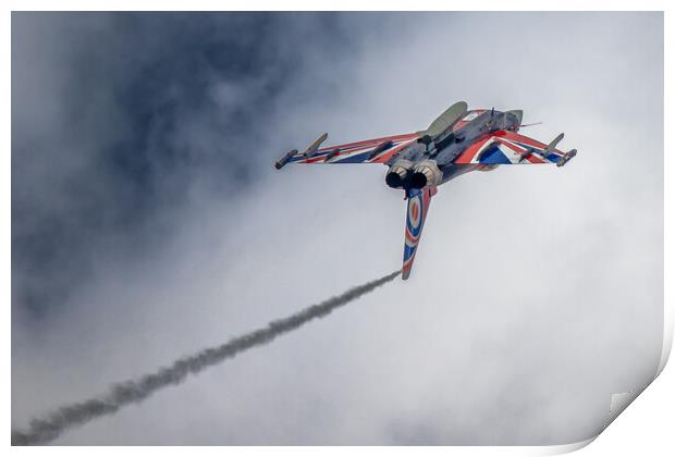 RAF Eurofighter Typhoon Blackjack Print by J Biggadike