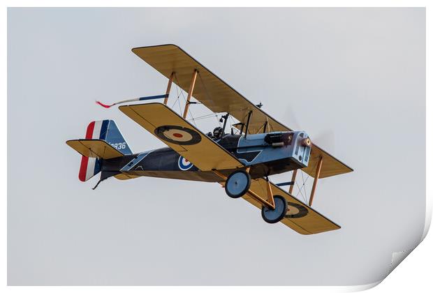 WW1 Aviator Print by J Biggadike