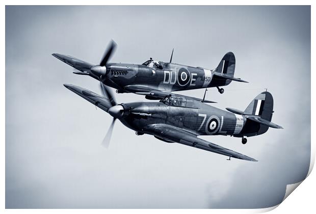 Aviation Legends Print by J Biggadike