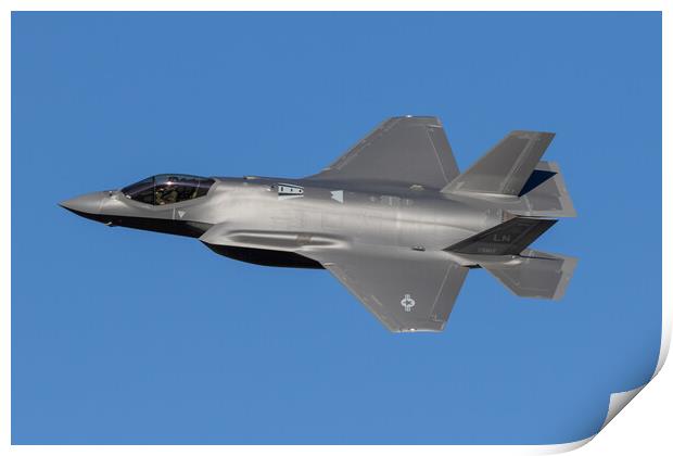 F35A Lightning II Print by J Biggadike