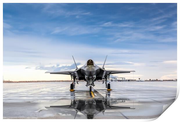 F35 Lightning II Print by J Biggadike